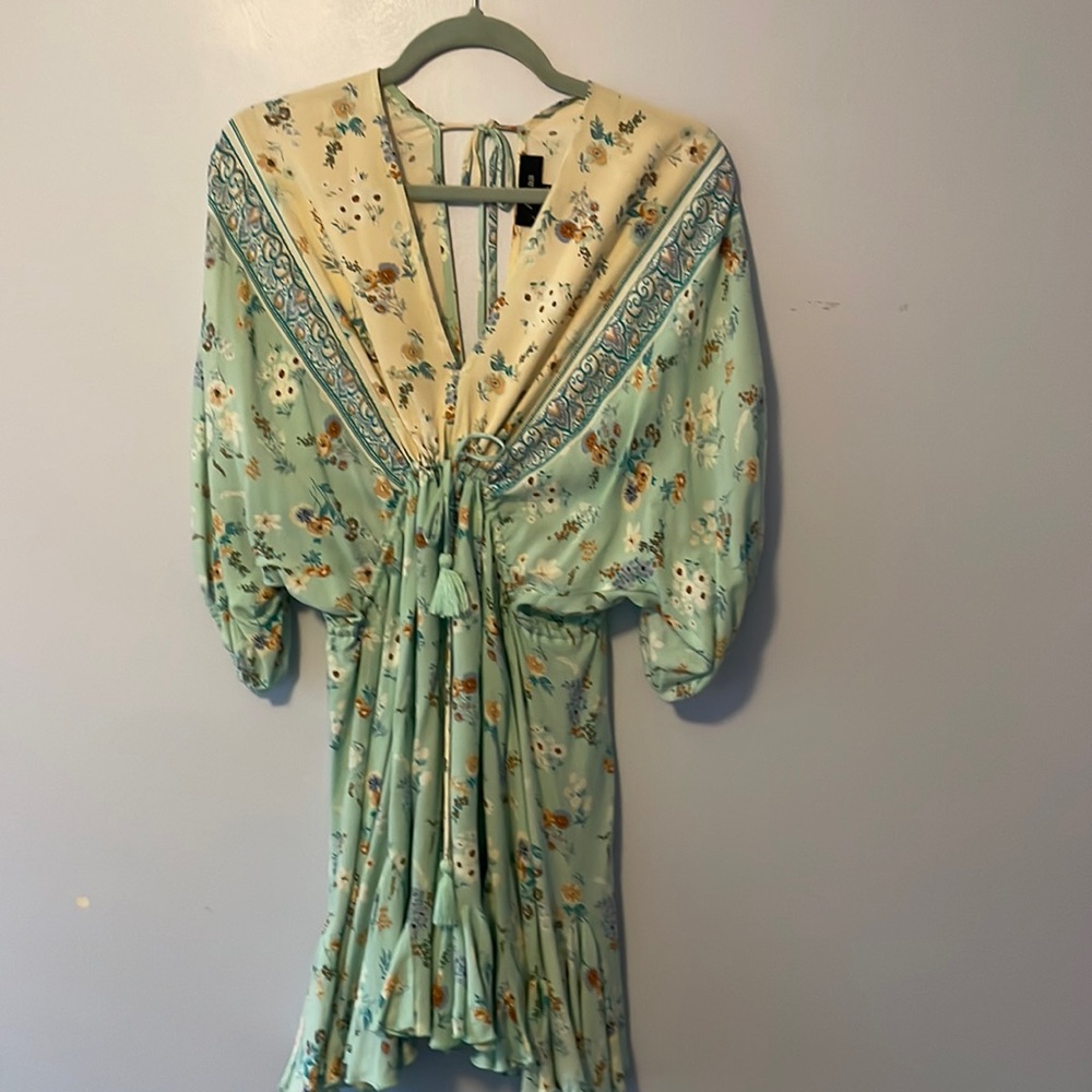 Cute blue romper